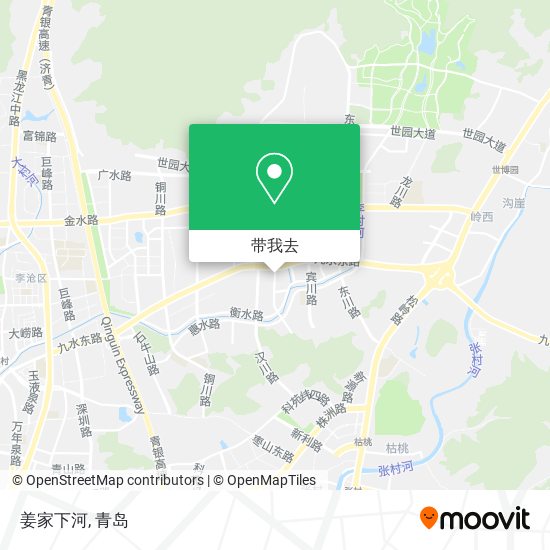 姜家下河地图