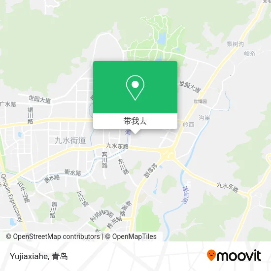 Yujiaxiahe地图