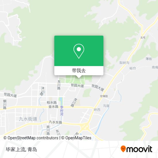 毕家上流地图