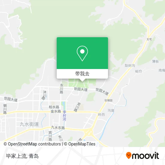 毕家上流地图
