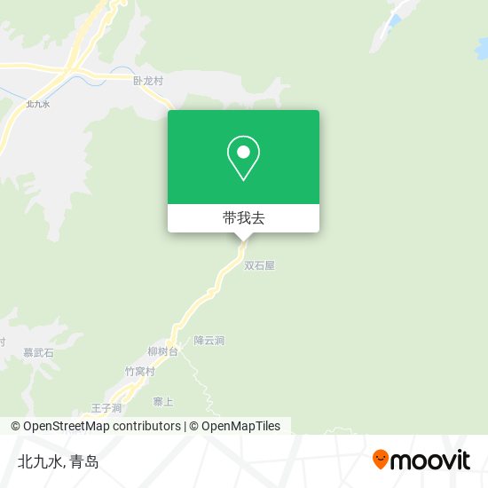 北九水地图