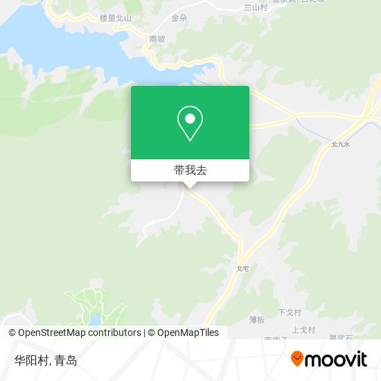 华阳村地图