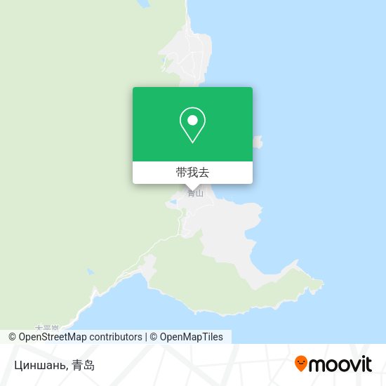 Циншань地图