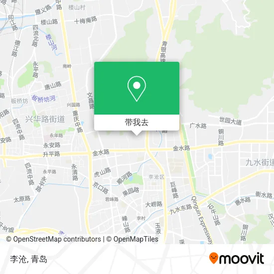 李沧地图