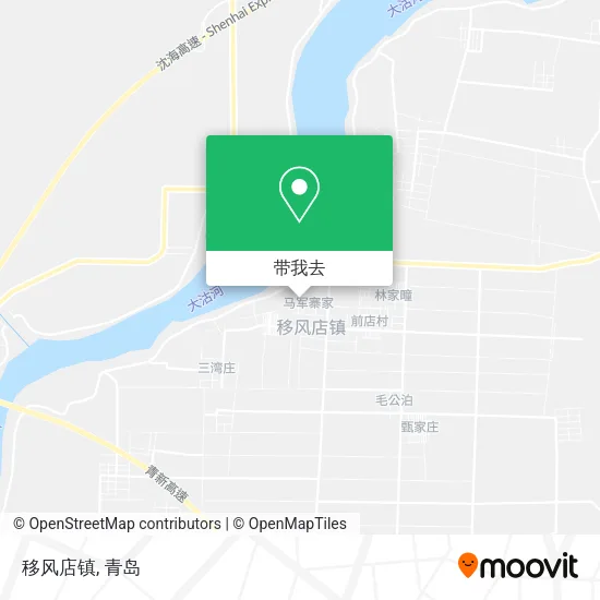 移风店镇地图