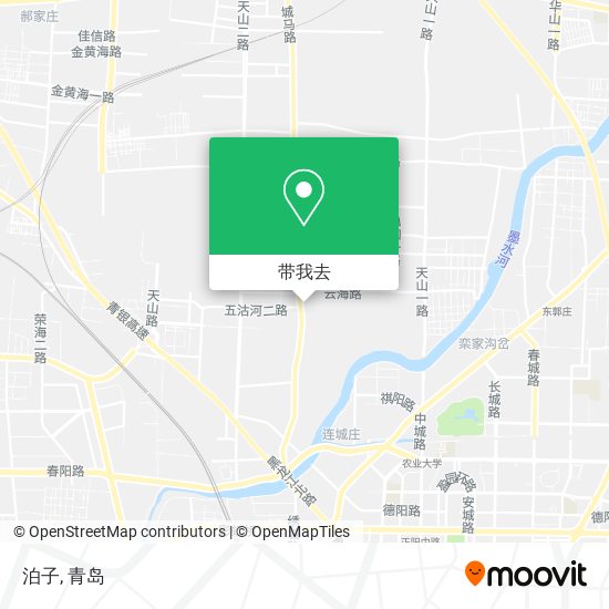 泊子地图