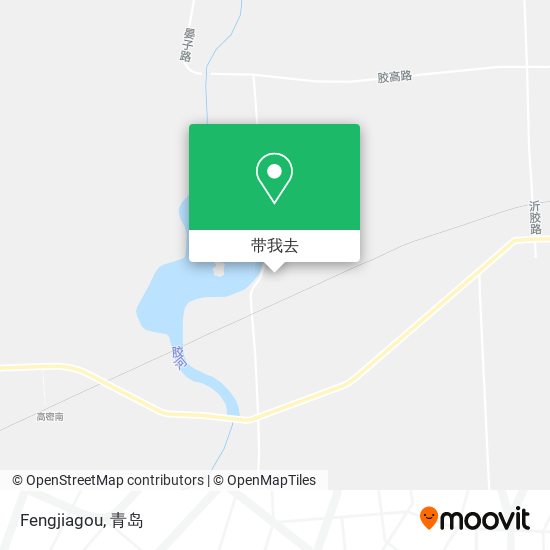 Fengjiagou地图