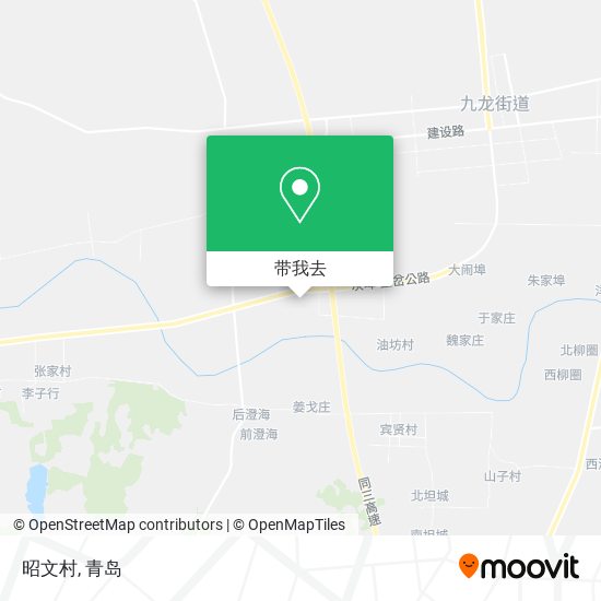 昭文村地图