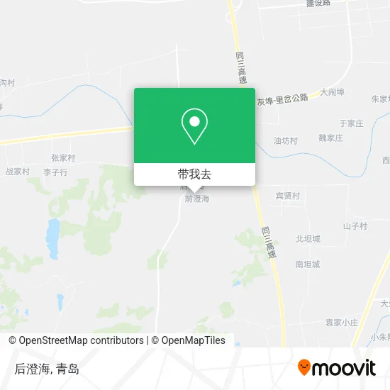 后澄海地图