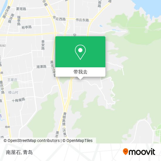 南屋石地图