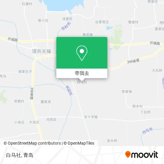 白马社地图