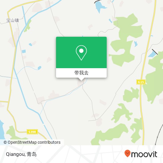 Qiangou地图