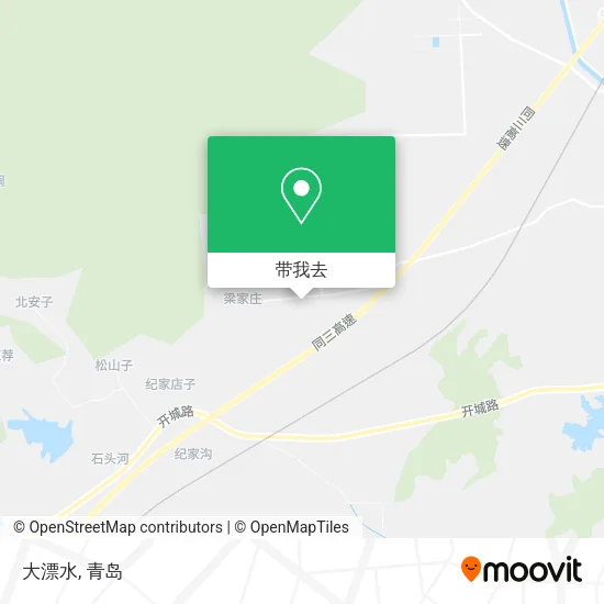 大漂水地图