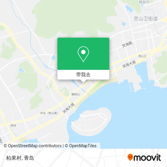 柏果村地图