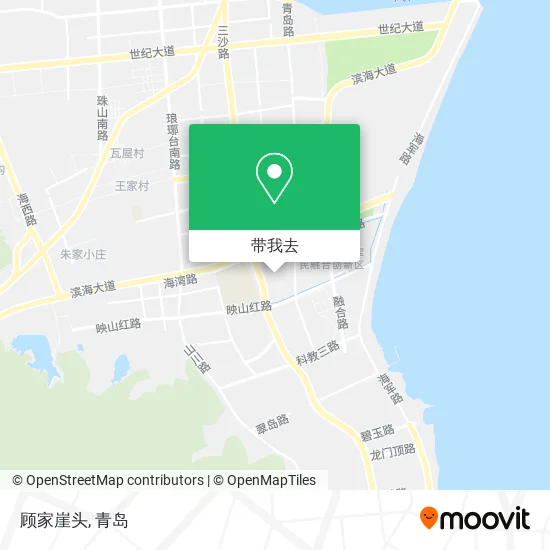 顾家崖头地图
