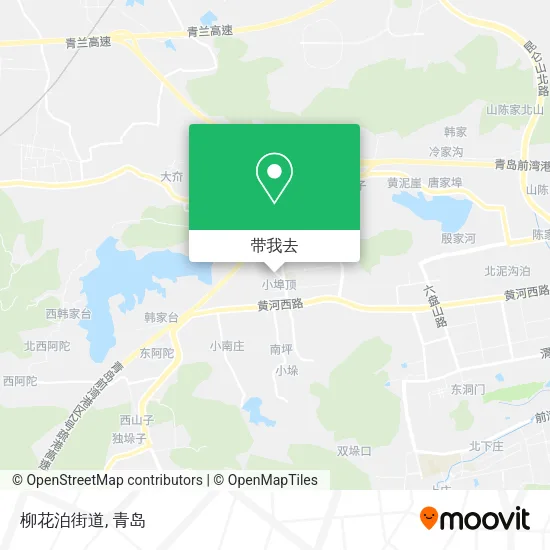 柳花泊街道地图