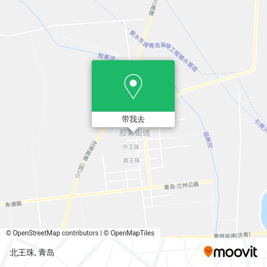 北王珠地图
