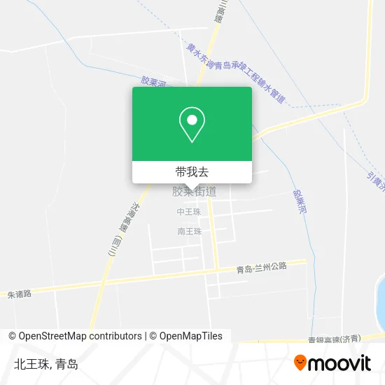 北王珠地图