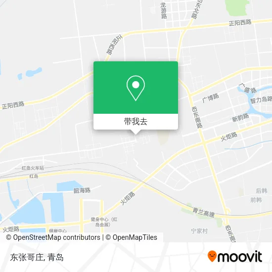 东张哥庄地图