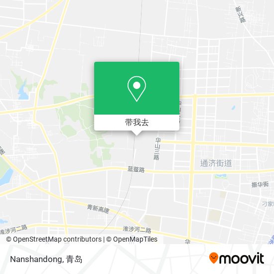 Nanshandong地图