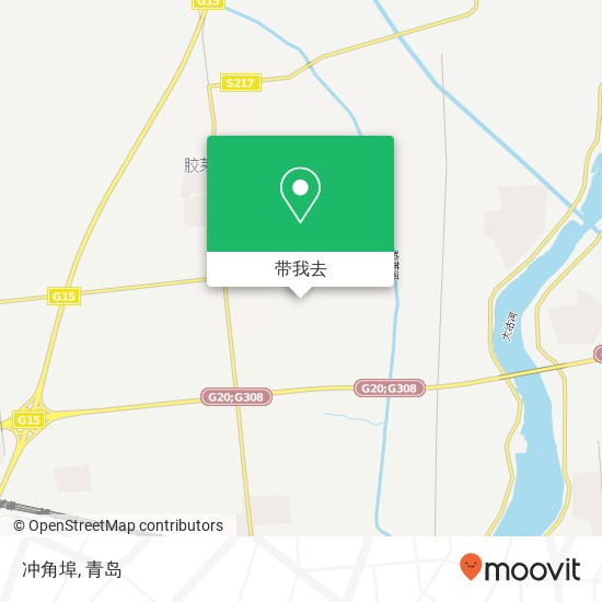 冲角埠地图
