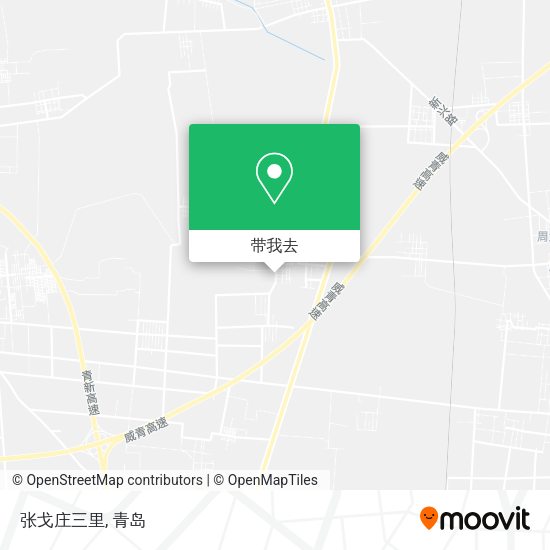 张戈庄三里地图