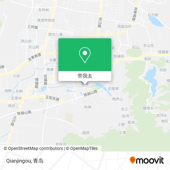 Qianjingou地图