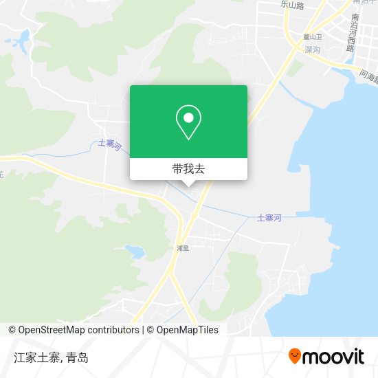 江家土寨地图
