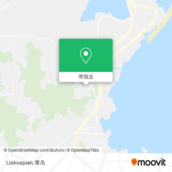 Lüdouquan地图