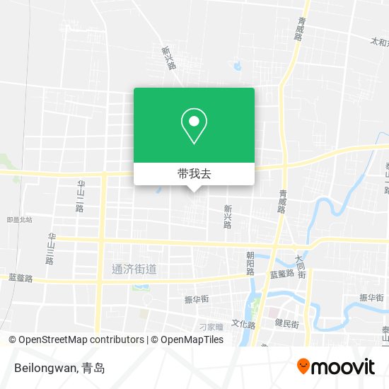 Beilongwan地图