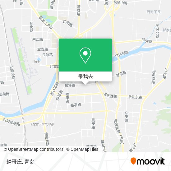 赵哥庄地图
