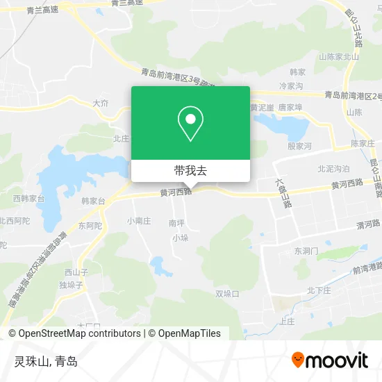 灵珠山地图