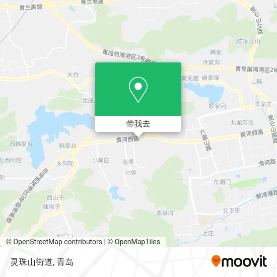 灵珠山街道地图