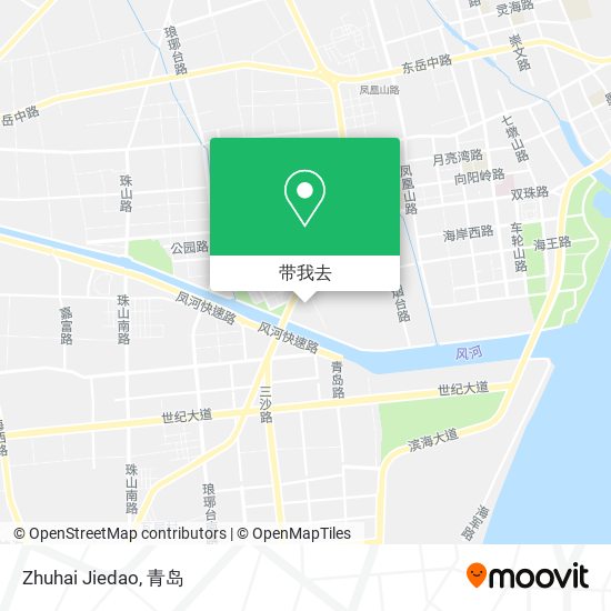 Zhuhai Jiedao地图
