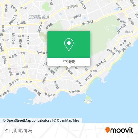 金门街道地图
