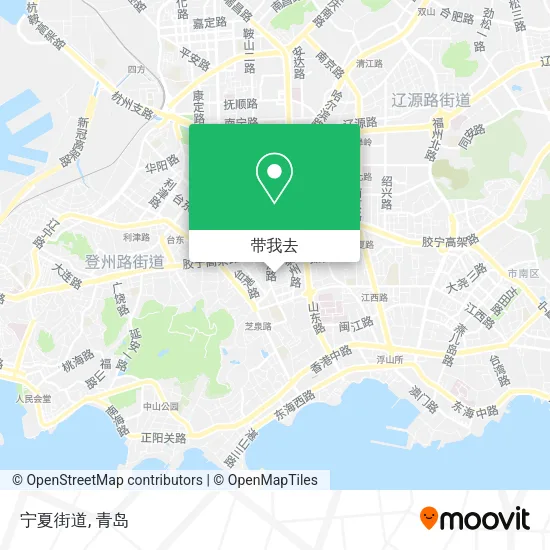 宁夏街道地图