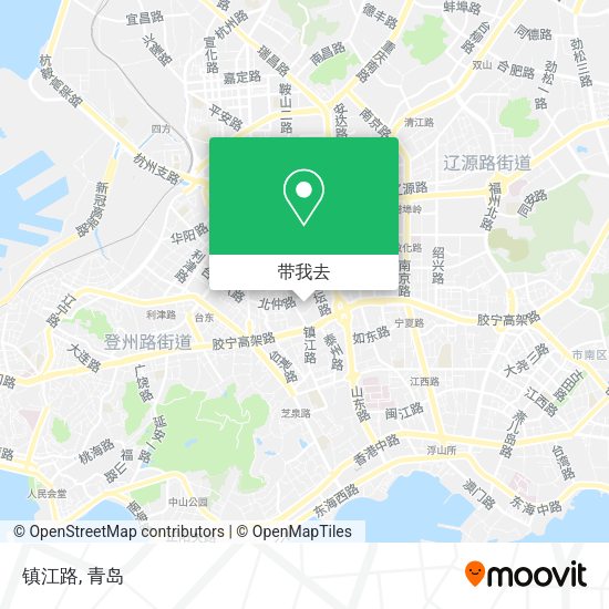 镇江路地图