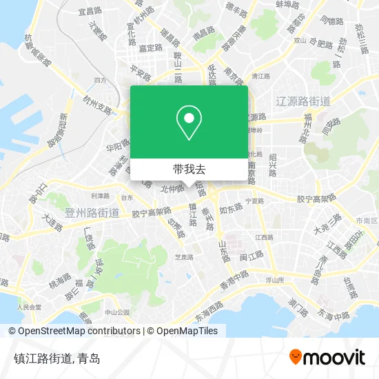 镇江路街道地图