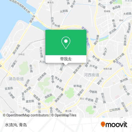 水清沟地图
