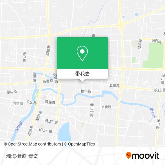 潮海街道地图