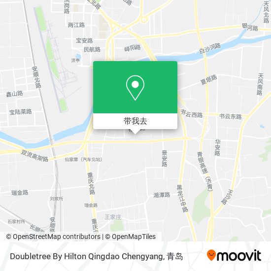 Doubletree By Hilton Qingdao Chengyang地图