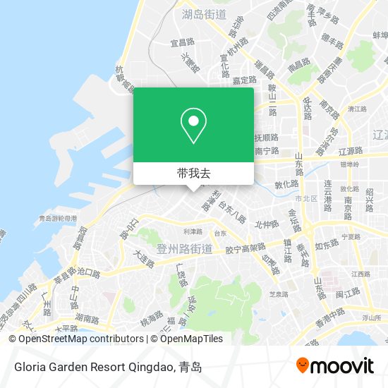 Gloria Garden Resort Qingdao地图