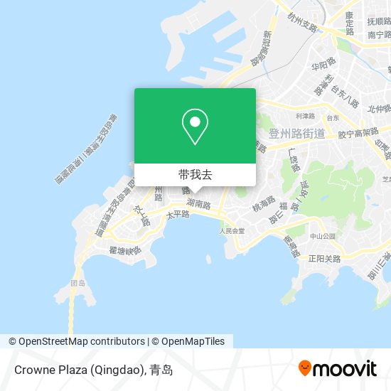 Crowne Plaza (Qingdao)地图