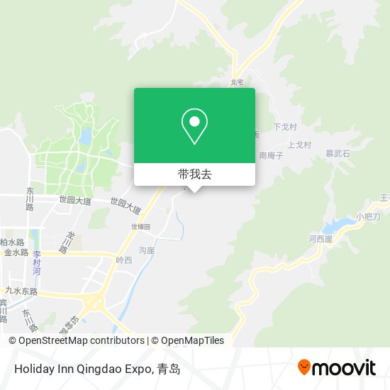 Holiday Inn Qingdao Expo地图