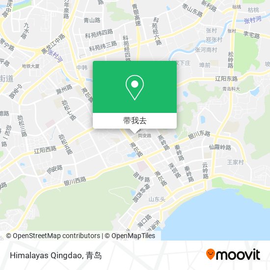 Himalayas Qingdao地图