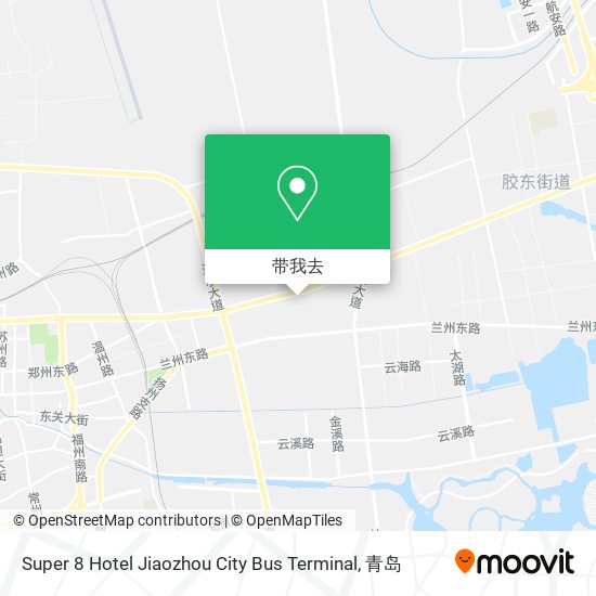 Super 8 Hotel Jiaozhou City Bus Terminal地图