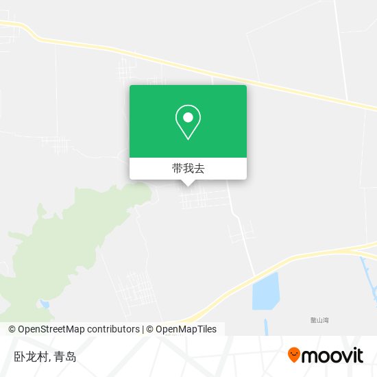 卧龙村地图