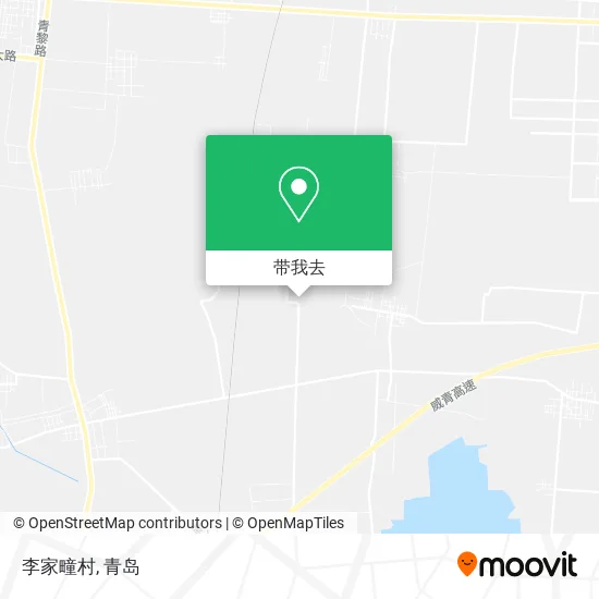 李家疃村地图