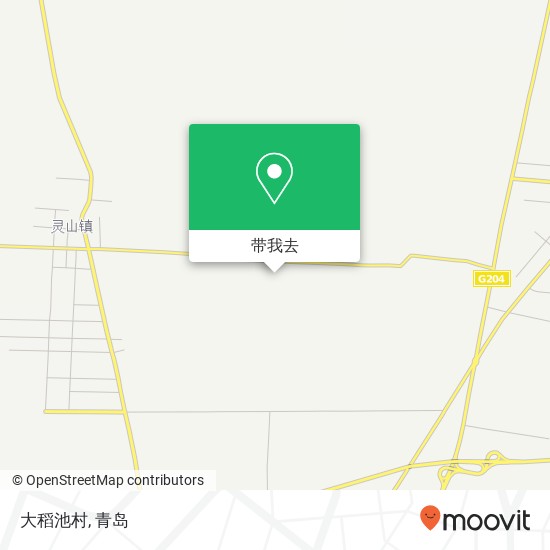 大稻池村地图