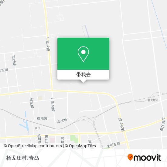 杨戈庄村地图